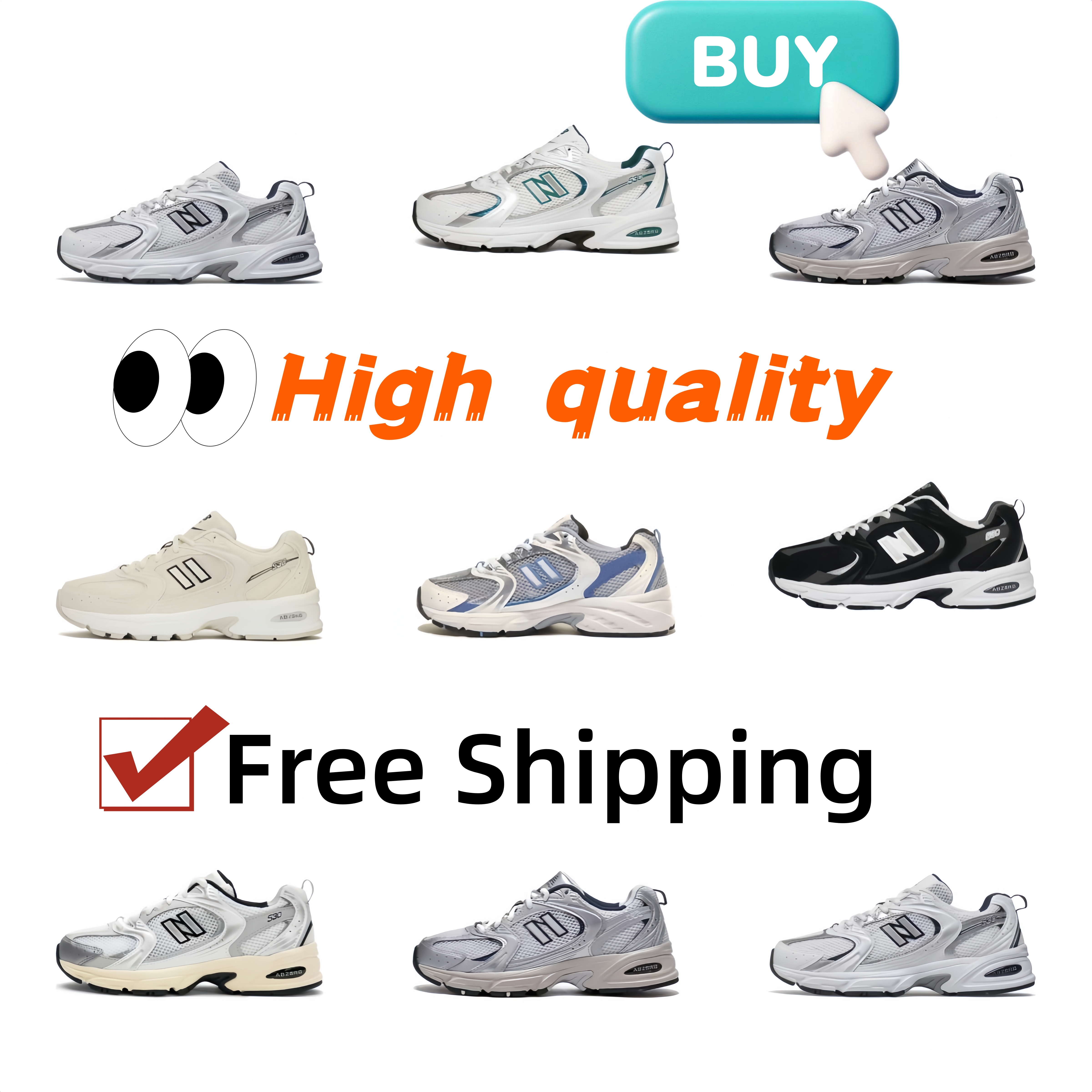 Designer Balaaance Shoes 530 NNN 9060 Women Outdoor Casual Walk Sports Running Shoes Breathable Mesh Unisex Zapatos Trainers Leisure Green Black White Sneakers 049