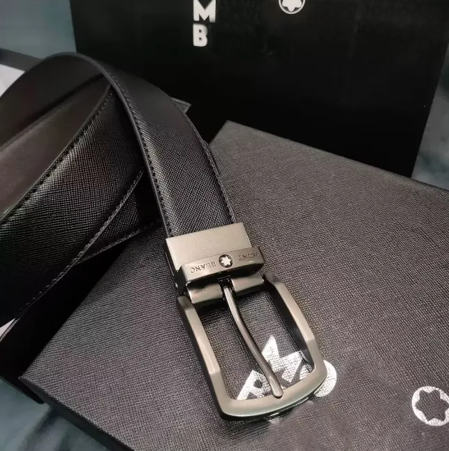 MB Men brand Designer charm Business Belts Montblances Genuine Leather Belt Needle Buckle Belt high quality classic for Everyday Use and party formal event