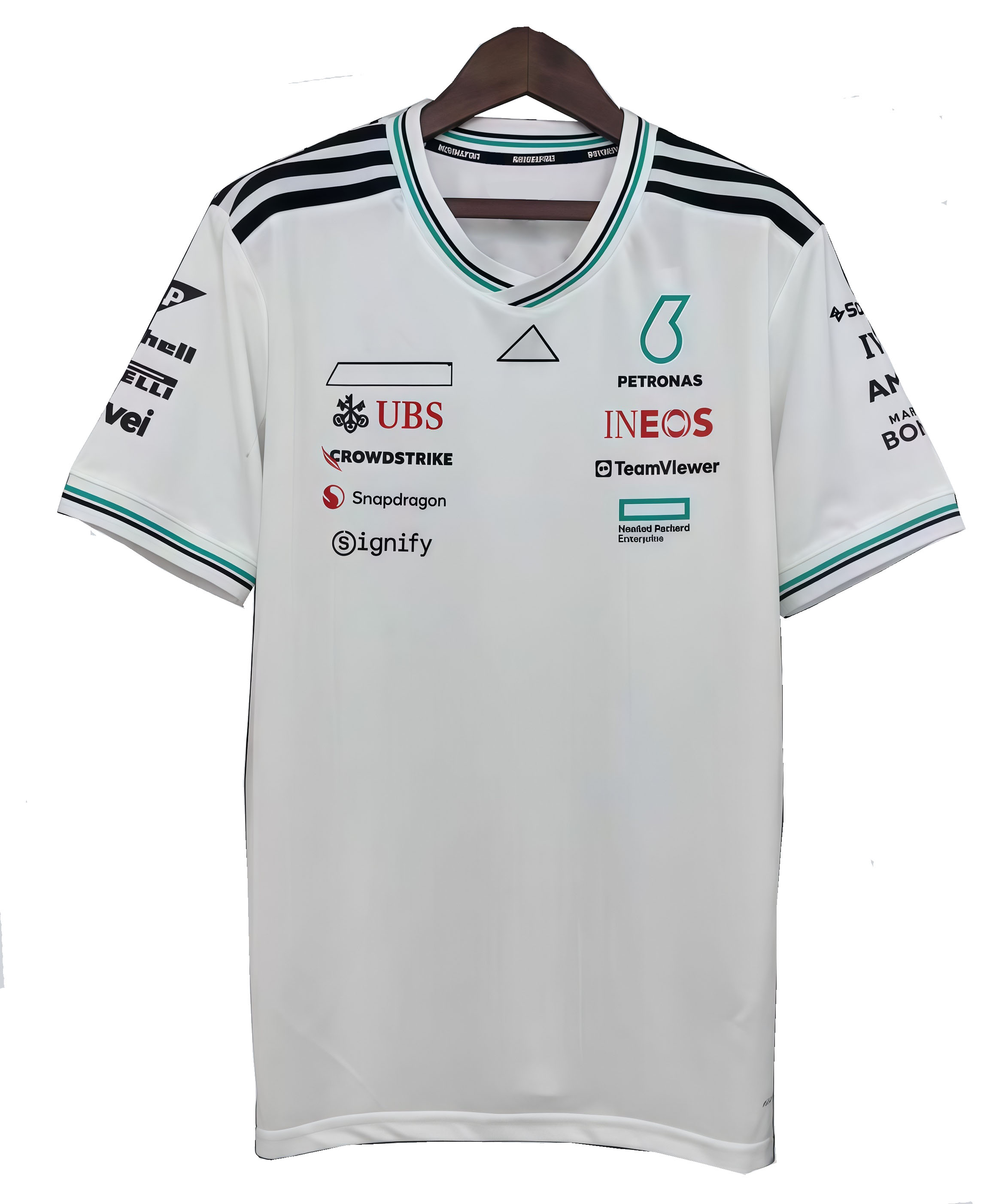 F12025 Short-Sleeved T-Shirt F1 Logo Fashion Shirt Customisation in the Same Style