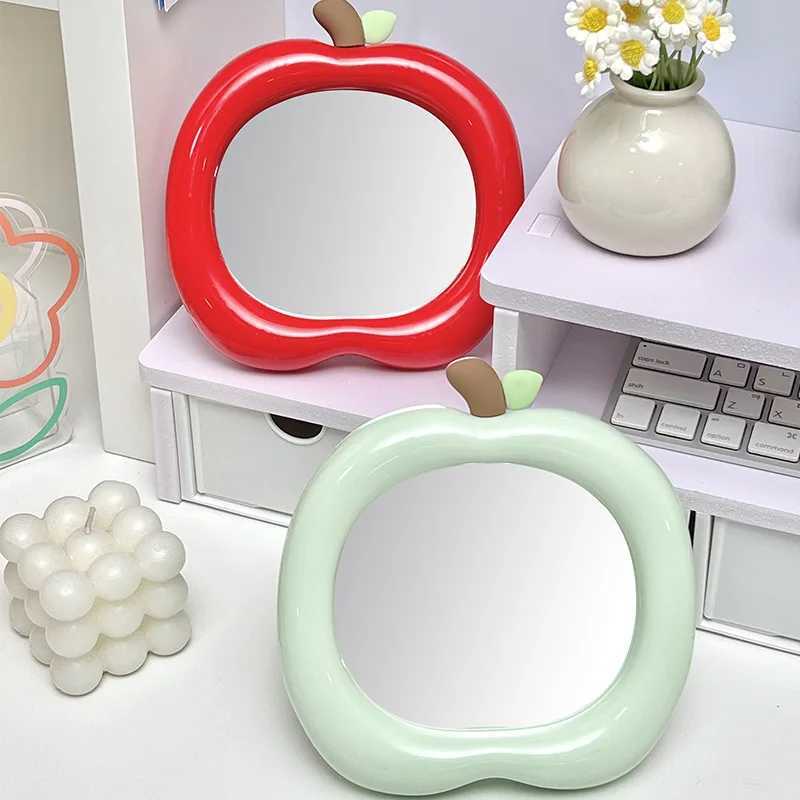 Ins Decorative Mirror Desktop Cosmetic Mirrors Kawaii Shape Makeup Mirror Bedroom Dormitory Portable Makeup Mirror Decor C250916