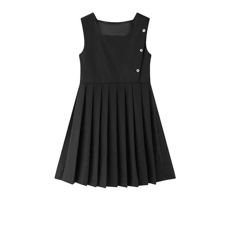 Preppy Young Girls Blazer Dress For Child School Occasion Costumes Elegant Girls Suit Formal Pleated Dress 4 5 6 8 9 10 11 12 14 C250916