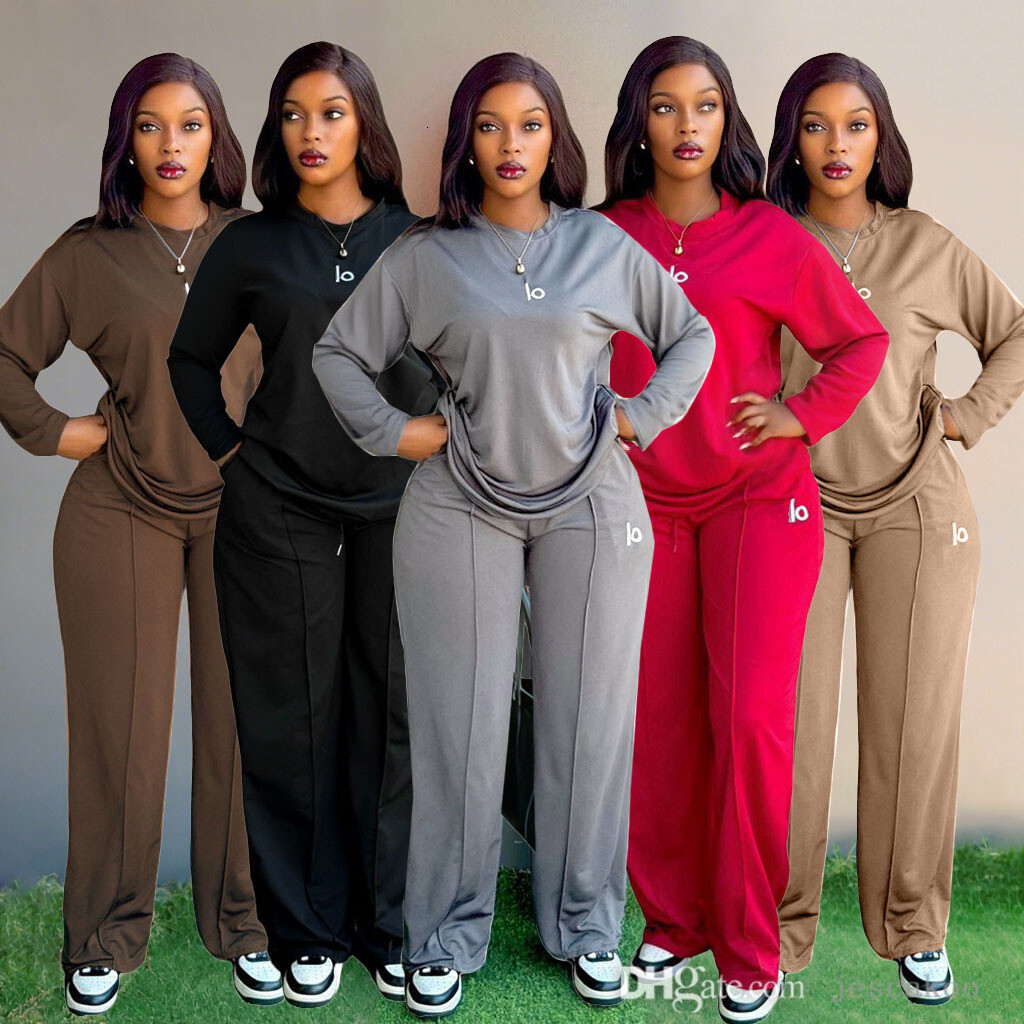 Autumn Winter Womens Tracksuit Plus Size S-3XL Two Piece Set Casual Sweatsuit Versatile Long Sleeve Hoodie T-shirt And Loose Pants Outfits