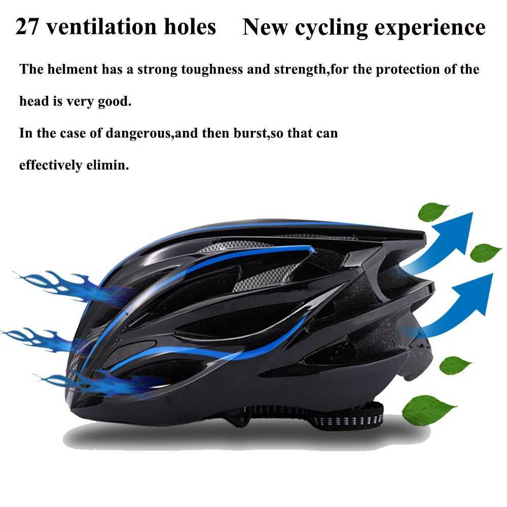 Ultralight Cycling Helmet Flame Design MTB Road Riding Safety Adjustable Hat Helmet Integrallymolded Bike Bicycle Helmet J250916
