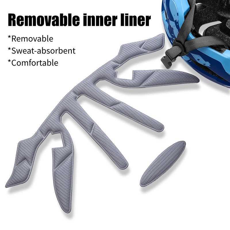 KINGBIKE Kids Detachable Full Face Helmet Road Mountain Balance Bicycle Helmet Downhill Scooter Children Cycling Safety Helmets J250916