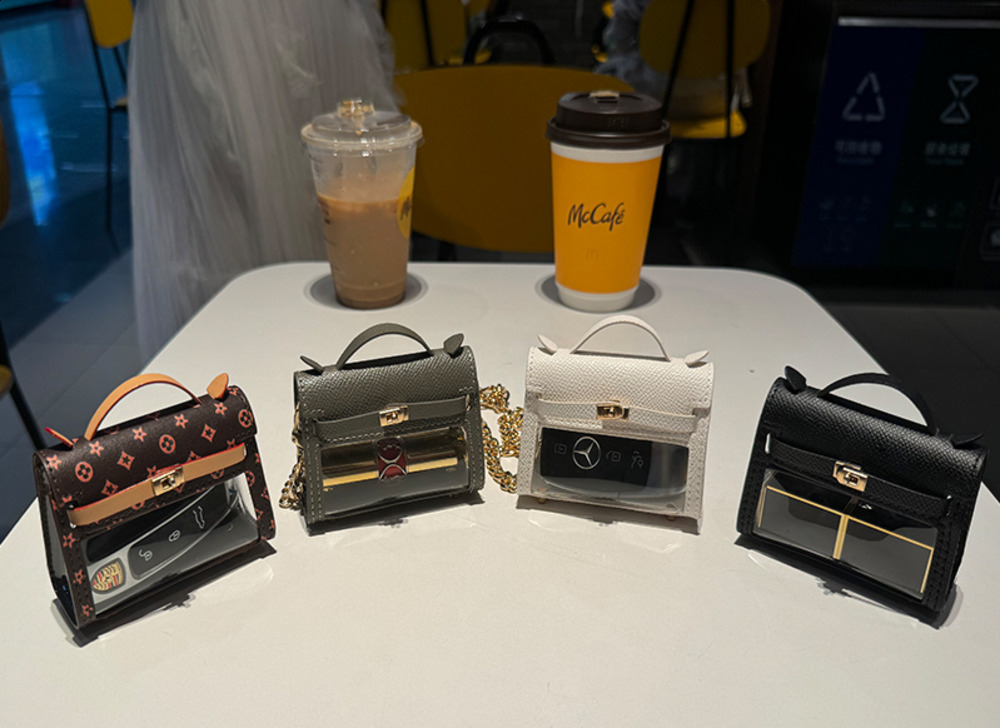 Car Key Case Compatible with Mercedes Porsche Audi Volkswagen Buick Weilai Key Holder for Women 250916