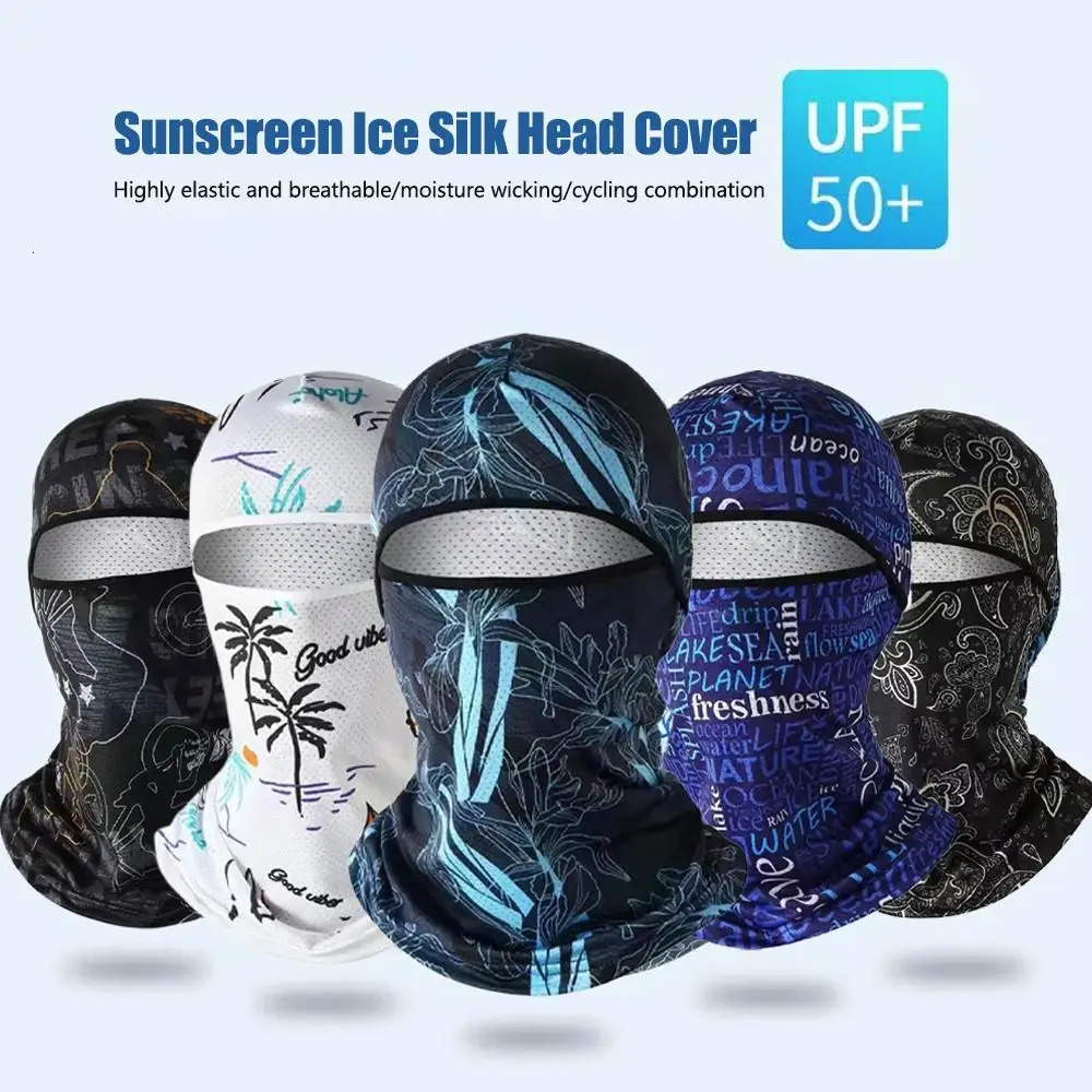 Breathable Full Face Balaclava Mask Quick Drying Scarf For Cycling Hiking Snowboard Ski Masks Hood Hat Men Women 250915