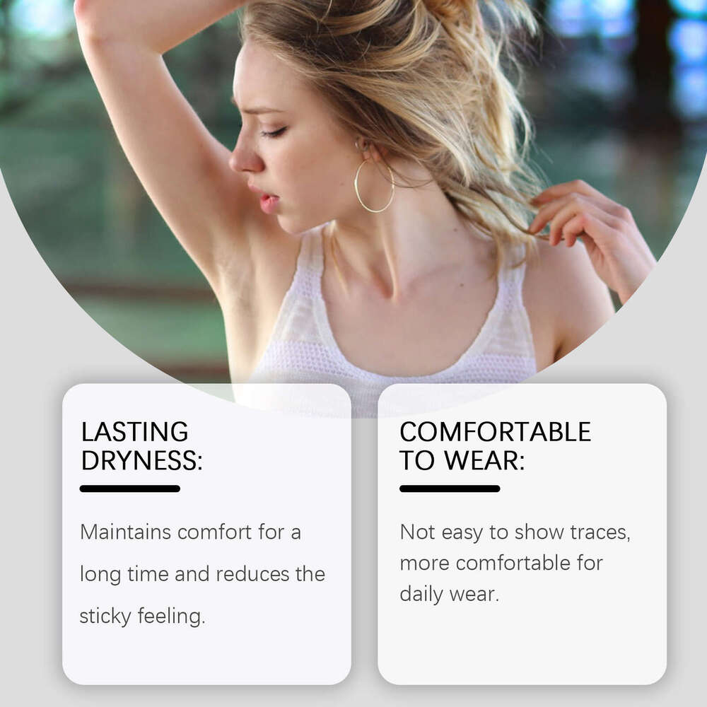 Jaysuing Patch Summer Refreshing Non-Sticky Comfortable Breathable Invisible Pad Armpit Sweat Absorbent Anti-Dirty