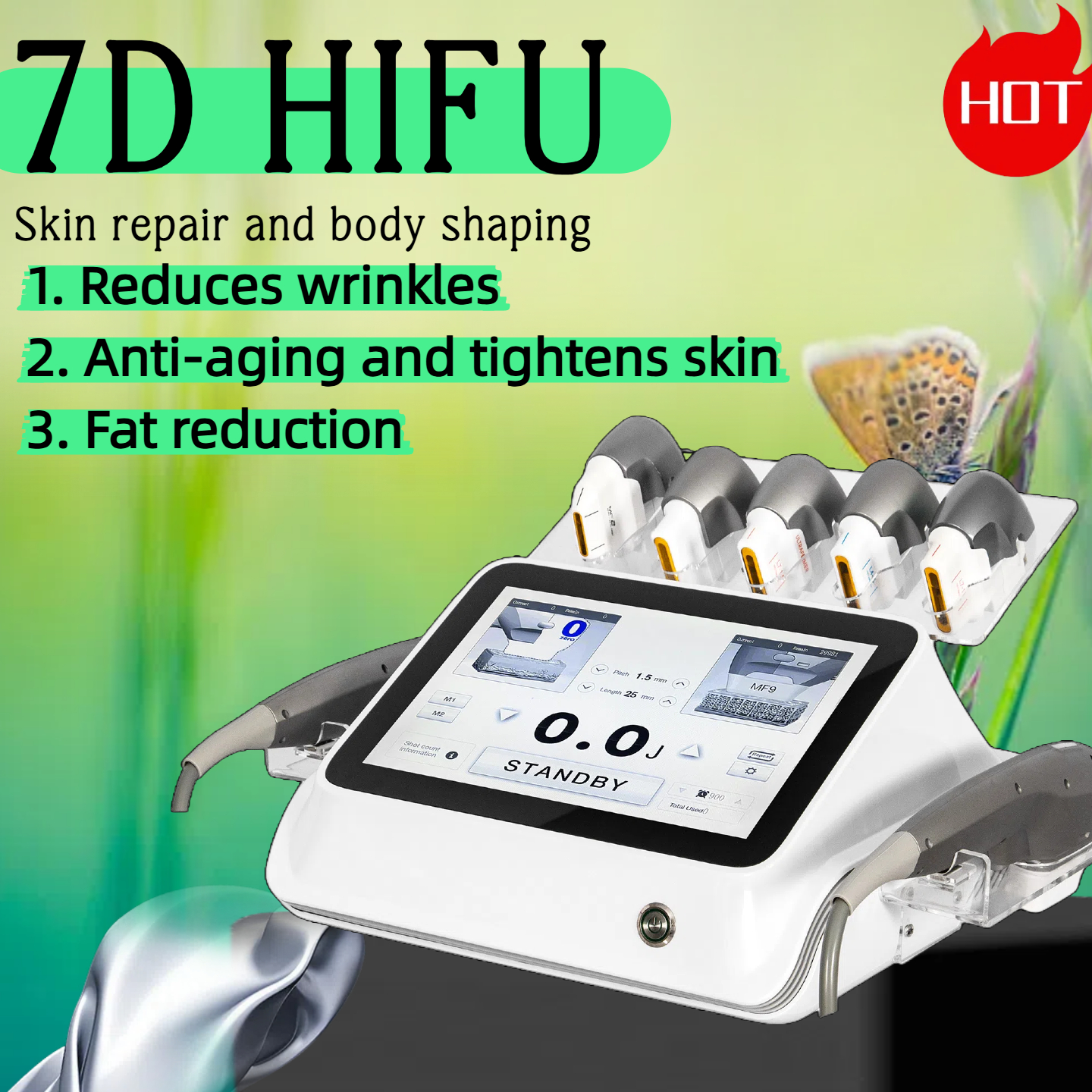 Professional 7D Ultra 360 Beauty SPA Machine Body Tightening Burning Fat Skin Firming Slimming Body Sculpt Collagen Regeneration Anti-aging And Wrinkl
