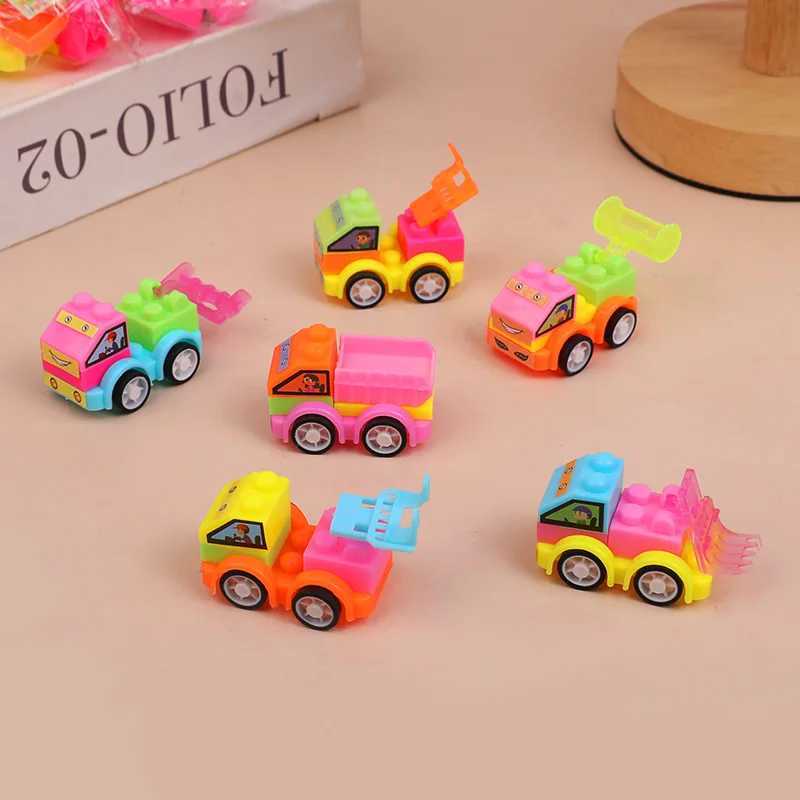 1224Pcs DIY Puzzle Building Block Car Construction Vehicle Toys Kids Birthday Party Favors Goodie Pinata Fillers Christmas Gift C250916