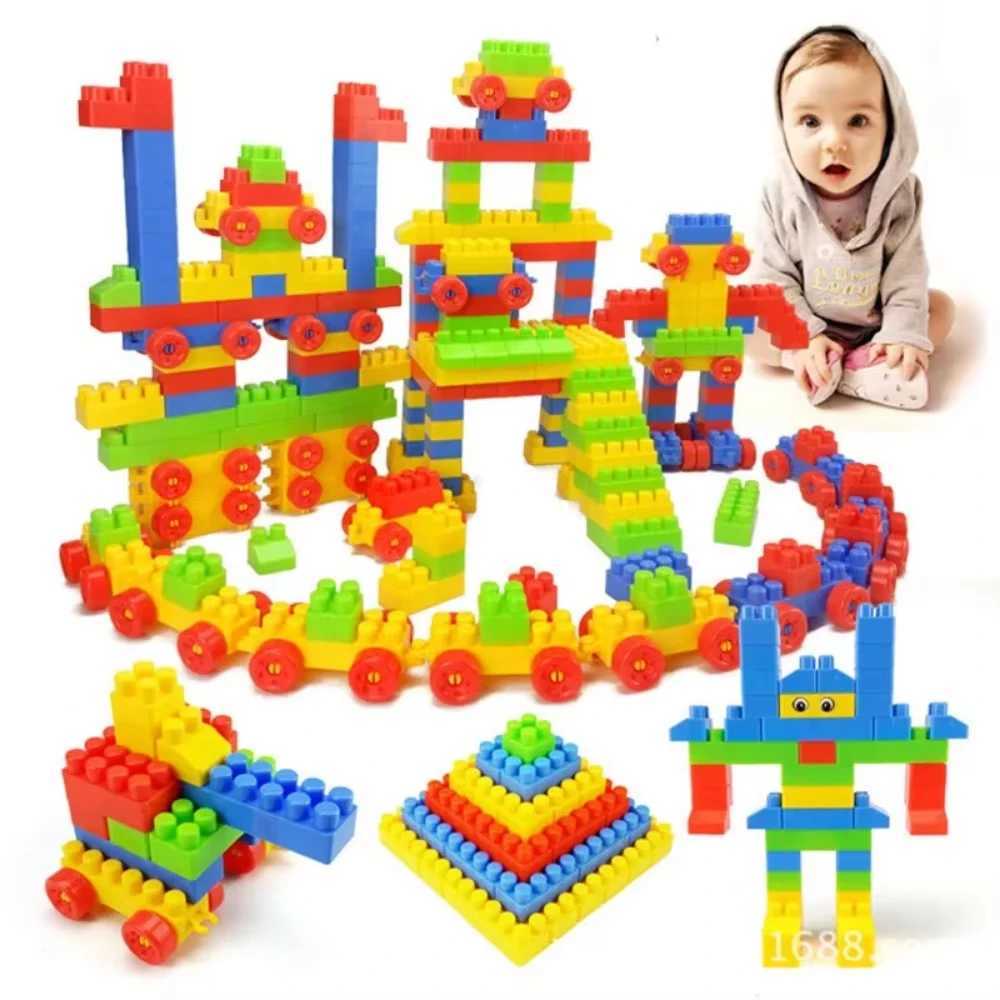 100130pcs childrens assembled stacking toyslarge particles of building blockschildrens early education educational toys C250916