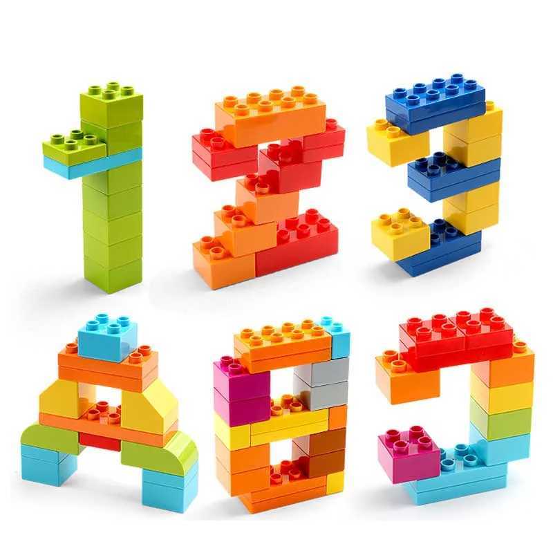 12pcs Big Size Thick Building Blocks 2x3 Dots Assembled Figures Bricks Educational Kids Toys Compatible Large Particle For Kids C250916