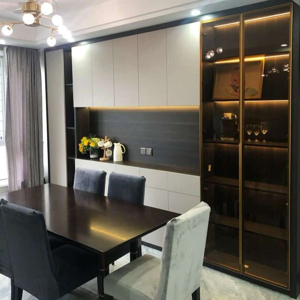 Whole House Integrated Home Bedroom Sliding Door Wardrobe TV Cabinet Custom Furniture