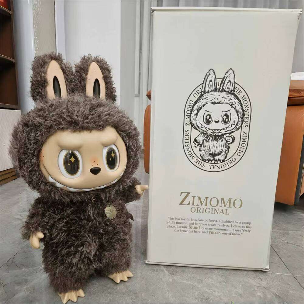 Genuine Popular Market 58cm 100% Authentic Large Size Zimomo I Found You Vinyl Figure Labubu Plushy Anime