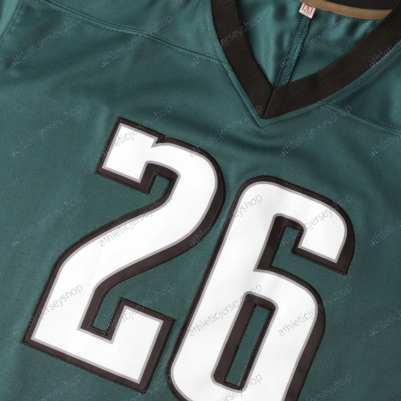 Jalen Hurts Football Jersey Jason Kelce Brown Kelly Saquon Barkley Green R.White Embroidery Custom