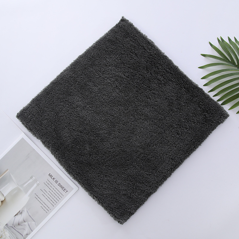 Chengdelipu Double-Sided Coral Fleece Towel Soft Absorbent for Car Washing and Office Cleaning