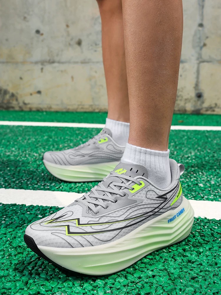 NHOT Summer Sports and Women, Thin 2025 New Mesh Breathable Running Shoes, Lightweight Shock-Absorbing Shoes for Men