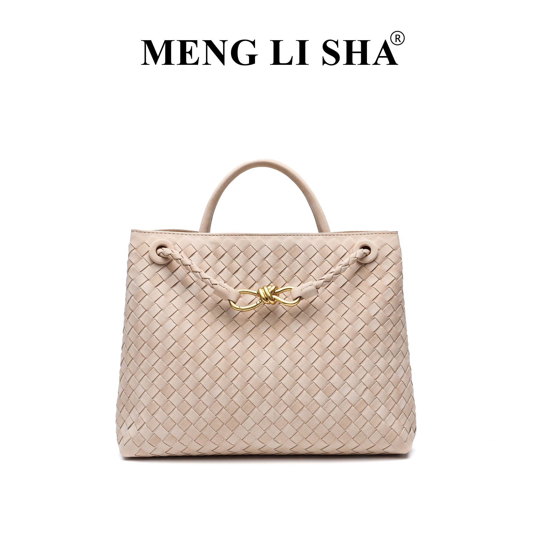 BVZOSOT VOLUME 2025 New European and American Fashion Matte Women's Handmade Braided Soft Leather Tote Bag Bucket Bag Handheld Single - Shoulder 