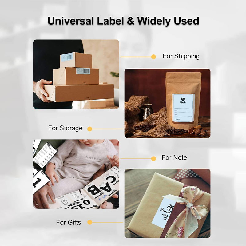 Universal Design Printable Tag Labels - Customize Your Brand's Apparel Hang Tags Easily