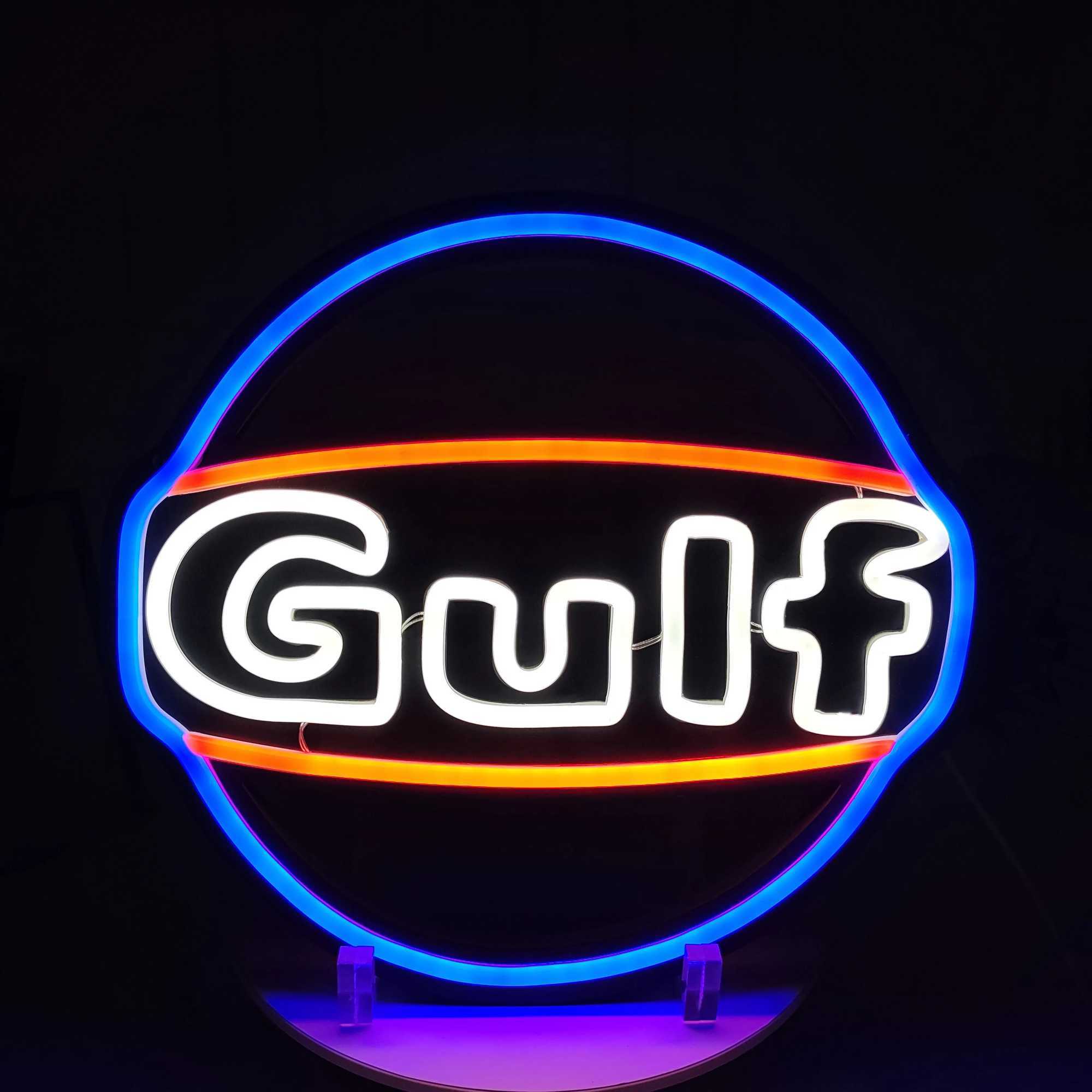 1 piece of GUIF garage decoration neon sign car repair shop wall art lubricant shop or gas station LED repair sign Y250916