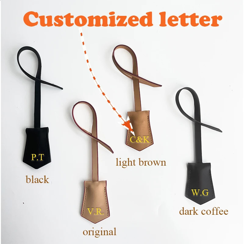 Custom Letters Vegetatletanned leather luggage Tag Genuine Leather Bag Charm Decorativa Gift Vegetable Leather Hang Tag250916