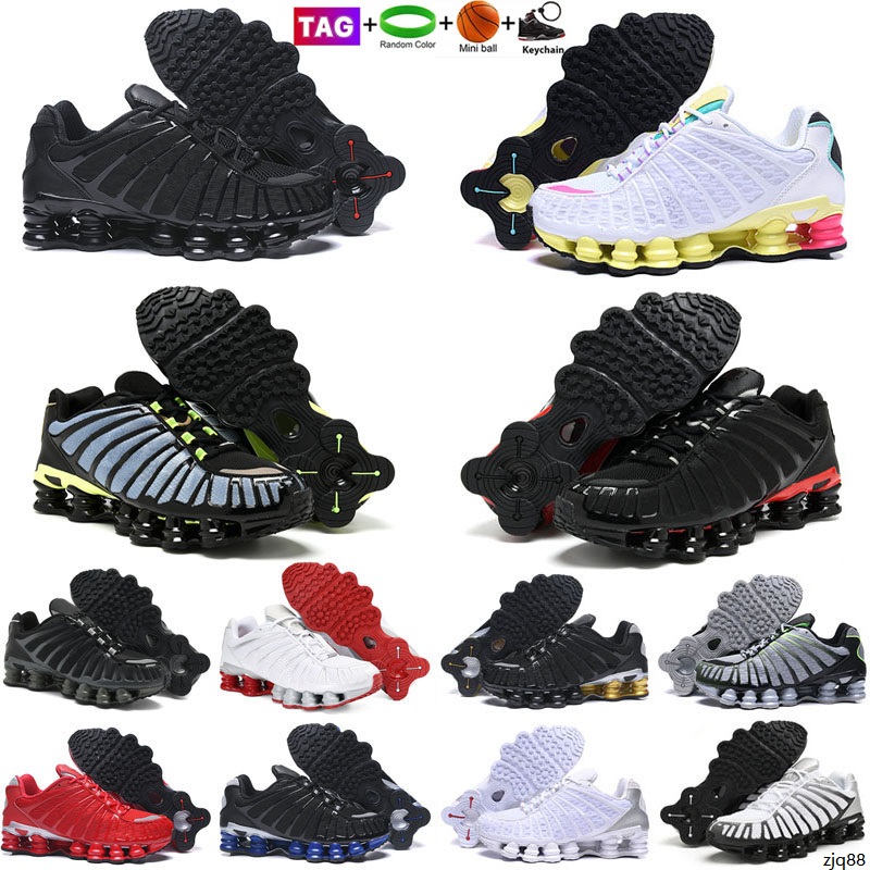 sho tl r4 men women running shoes Triple Black White Silver Platinum Chrome Gold Wolf Grey mens trainers sports sneakers runners 36-46