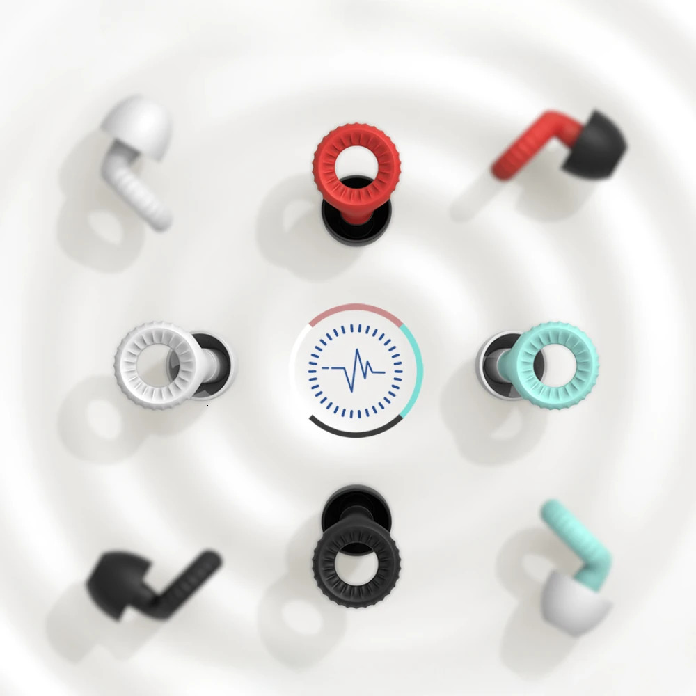 Ultra Thin Loop Shape Sleep Aid Earplugs Waterproof Swim Earplug Concert Hearing Protection Ear Plugs Reusable Silicone Ear Plug250915