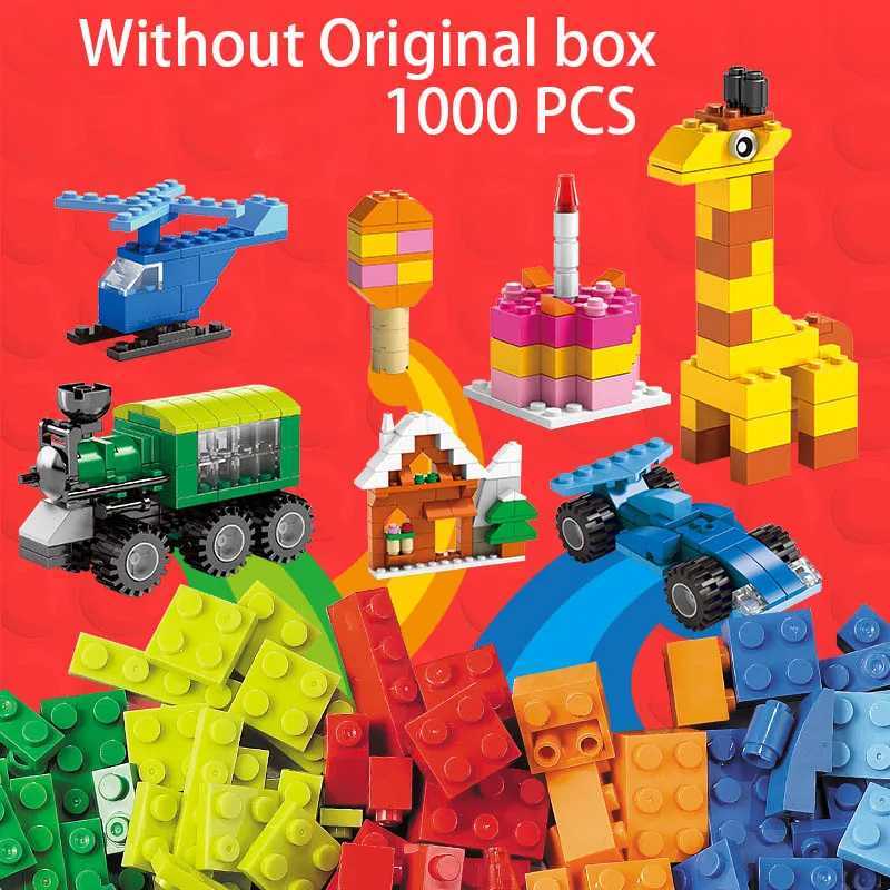 1000 Pcs Parts 500 Pieces Creative Designer DIY Toys Boy Girl Friend Model Building Blocks MOC Classical Bricks Christmas Gift C250916
