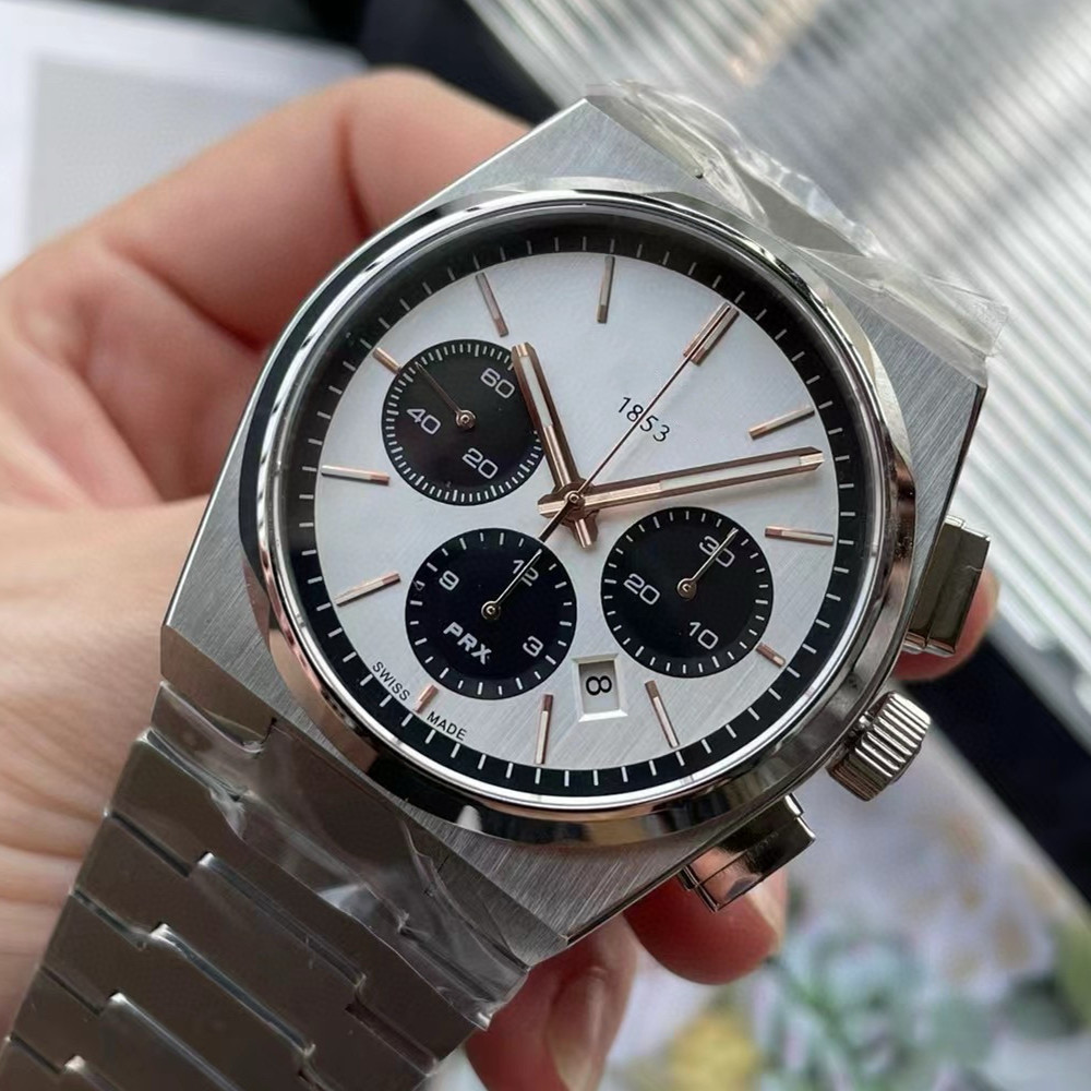 PRX Powermatic 80 T137.427.11.011.00 AAAAA 5A 1 to 1 Superclone Quality 42mm Mens Watch Automtatic Mechanical Chronograph A05.H31 Movement With Gift Box