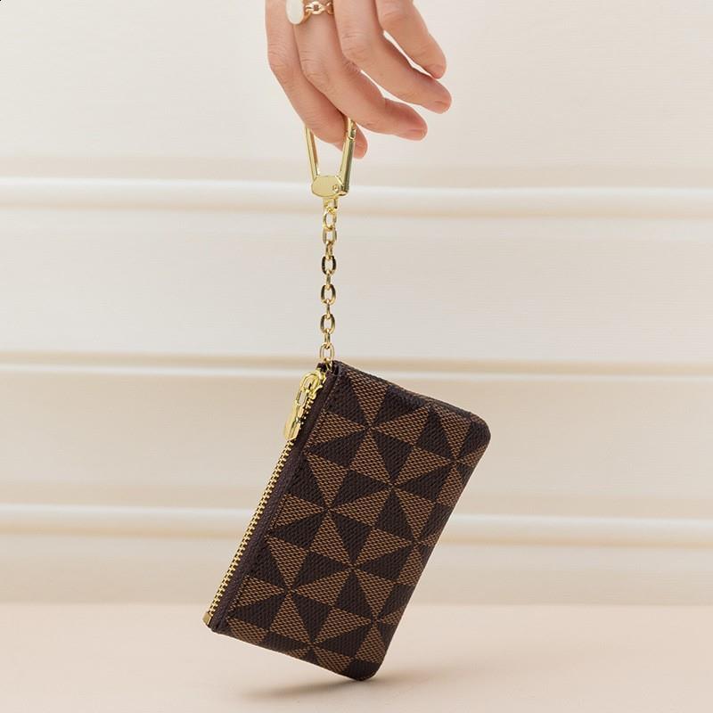 Zero Wallet Fashion Creative Decoration Small Hanging Bag Womens Key Bag Simple Printing Mini Card Bag 250916