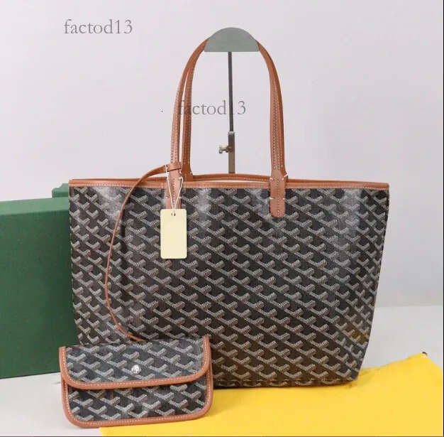 Designer Goes Yardes Wallet bag Women Leather Handbag Large Goly Yardity bag High Quality Soft Canvas Tote Shopping With Small Pouch Dust goy bag a1b