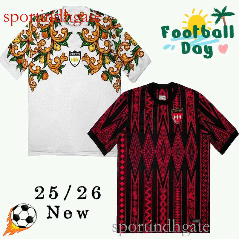 25 26 Calcio Soccer Jerseys Mattia Harrasser 2025 2026 maillots de foot Scala Esposito home away Somma Aniello Fernando football shirt Petrone Sorrento