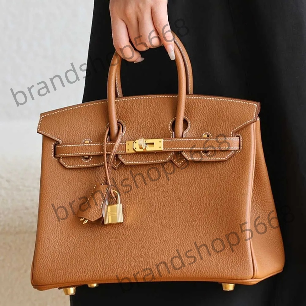 Women's designer handbag, 25cm, 30cm, 35cm, genuine leather, handmade, hand-locked, interior zip pocket, stylish shoulder bag, luxury bag, evening bag, high quality 10A.