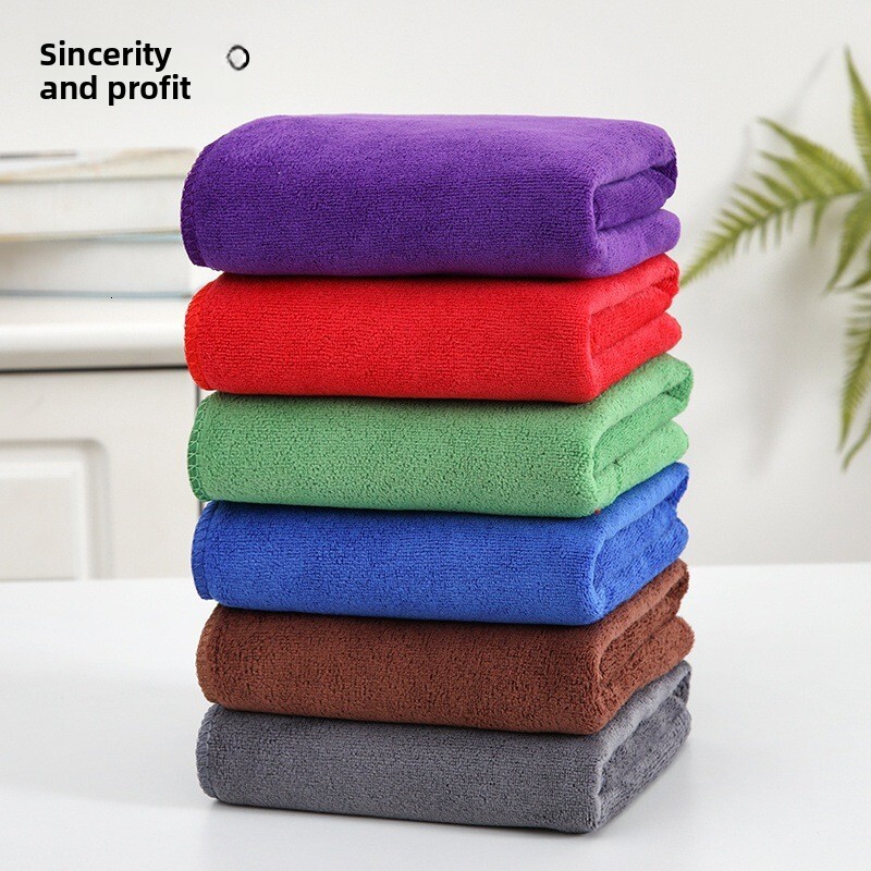 Microfiber Wash Absorbent 420g Thickened Large Car Wiping Cloth Beauty Hair Drying Towel Special