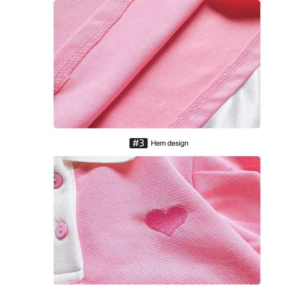 Sweet Girls Dress Cute Heart Embroidery Pattern Sailor Collar Princess Dress Fashion Childrens Solid Color Casual Dresses C250916