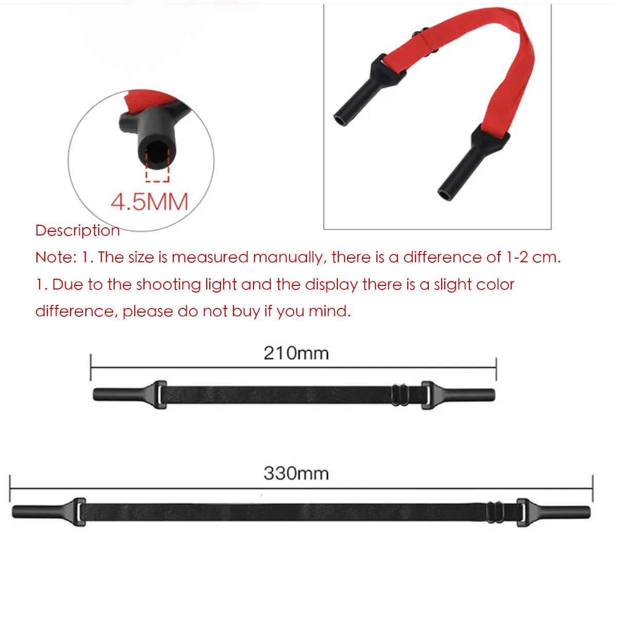 2Pcs Glasses Chain Adjustable Size Elastic Rope Glasses Strap Sport Non Slip And Anti Drop Fixer Glasses Cord250915ww