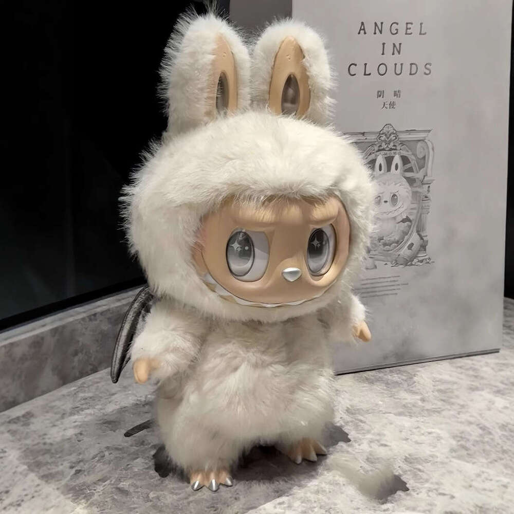 58cm Angel Zimomo Leader Vinyl Plush Toy Trendy Doll Labubu Zimomo Archangel And Big Boss Series Vinyl Figurine Cute Plush Toy Figurines Of Big Kids X