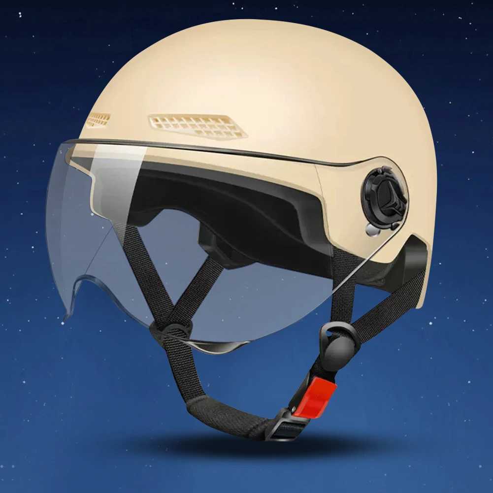 Electric Bike Helmet Scooter Helmet Adjustable Sports Helmet Breathable Detachable Lining Cycling Accessories for Summer J250916