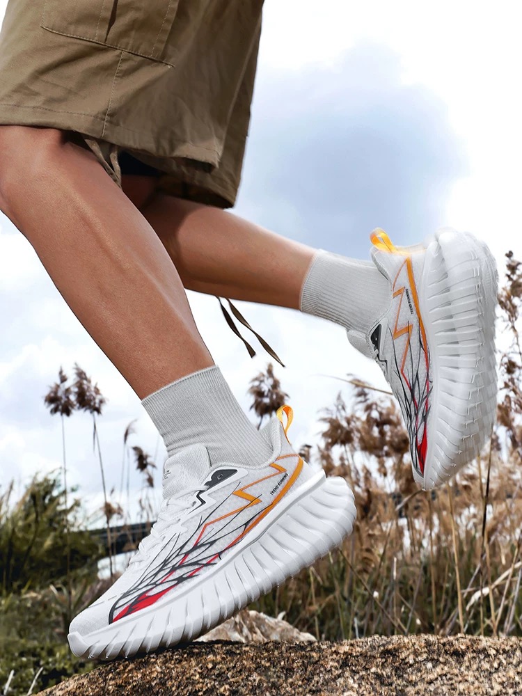 NHOT Breathable Mesh Sports for Men and Women Spring Summer Running Shock Absorption Casual 2025 New Model Men's Shoes