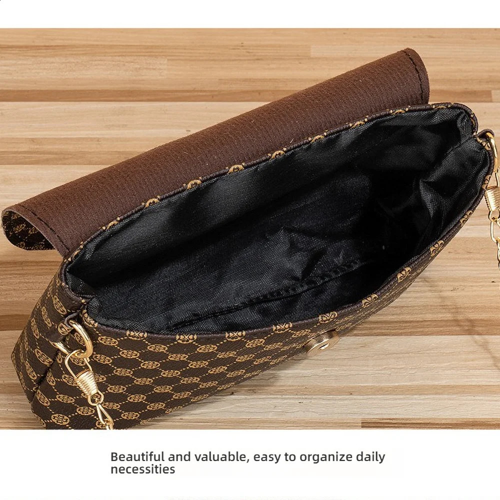 Diamond Print Cat Crossbody Bag Womens Square Shoulder Purse with Pearl Pendant Trendy Small Handbag 250916