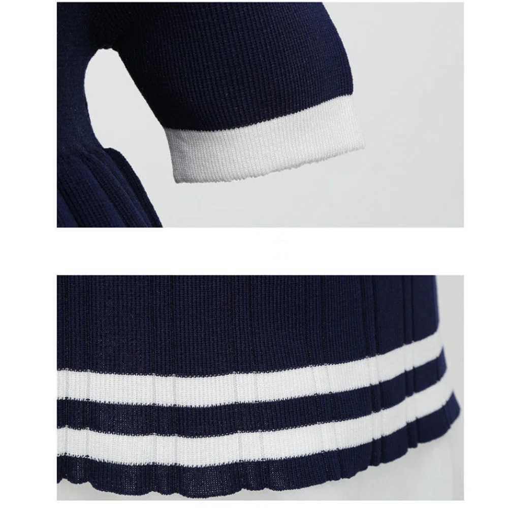 New Solid Color Sailor Dress Girls Cute Princess Dress Summer Fashion Casual Birthdays Party Dress Girls Lolita JK Dresses C250916