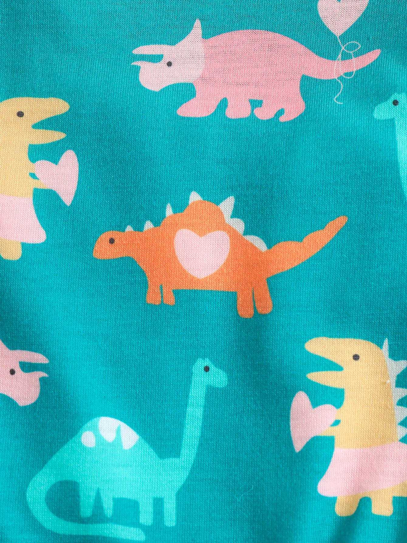 Summer 15 Years Little Girl Princess Dress Clothing Baby Girl Sleeveless Dinosaur Print Mesh Dress For Kids Girl Party C250916