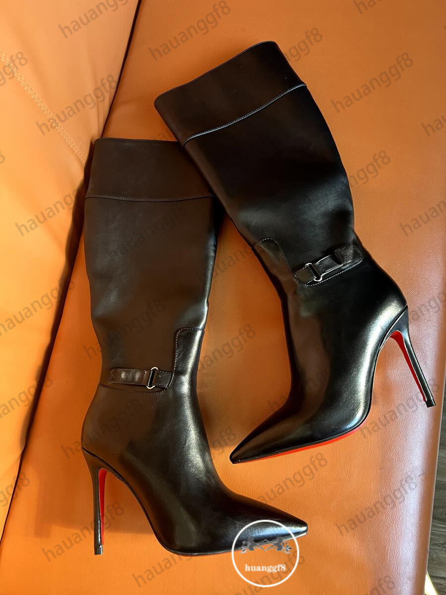 bottom over-the-knee boot for autumn and winter, available in coffee, white, and black heel deigner hoe boot deigner boot woman Martin boot. Knight 54 ff