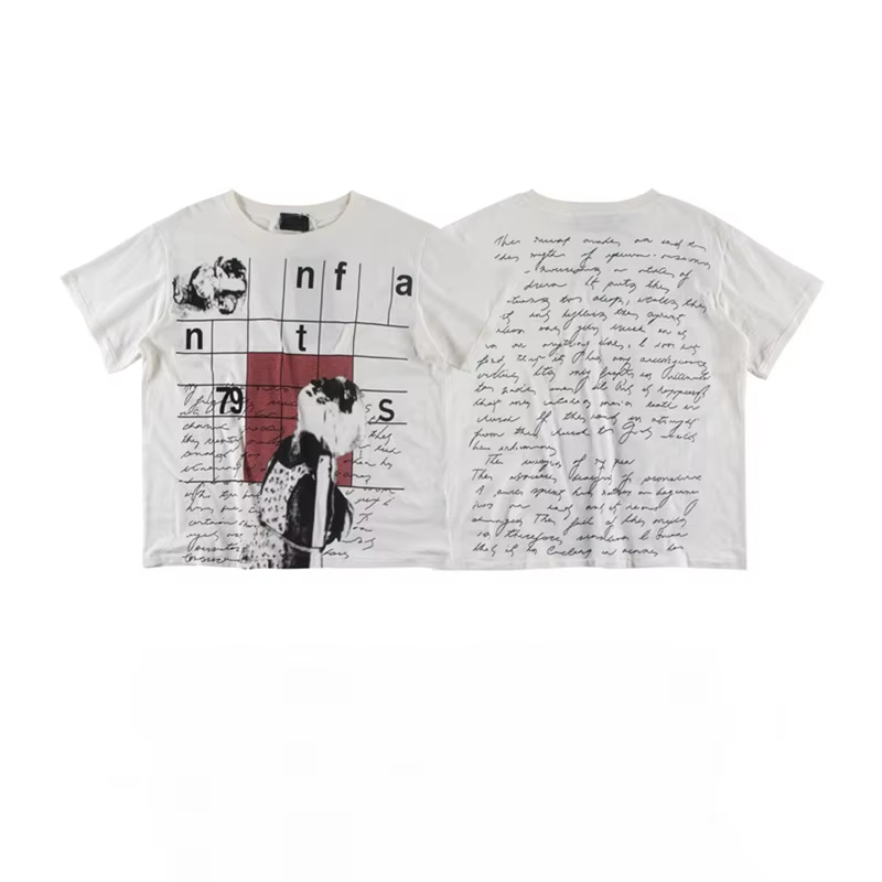 2026 Top Letter print Short Sleeve T shirts Tee Men Women Cotton Top T-shirts