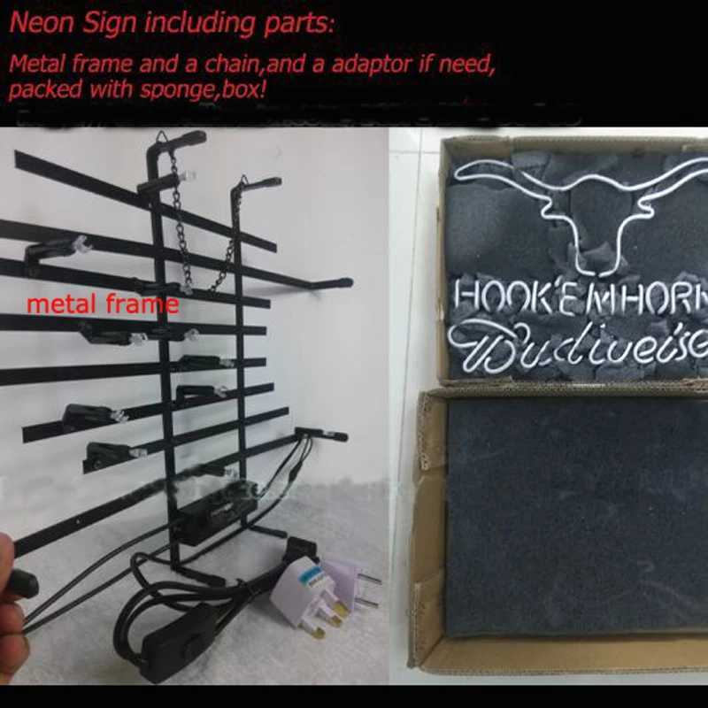 Buddweiser Neon Light Sign Custom Handmade Real Glass Tube Beer Bar Store Advertise Aesthetic Room Decoration Display Lamp Wall Y250916