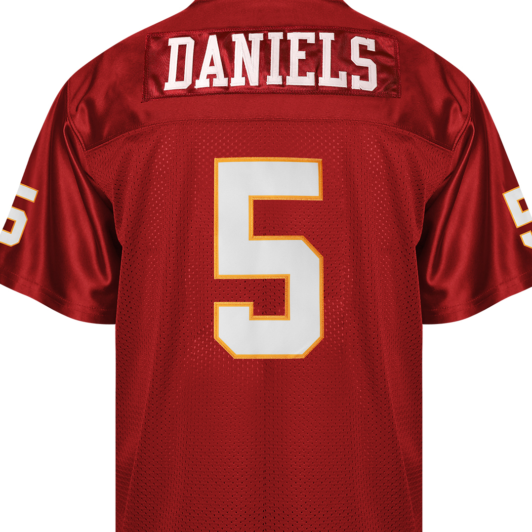 Daniels Football Jerseys McLaurin Embroidery Custom Taylor Sainristil Samuel Sr Luvu Young Green Allen Brown Crowder Armah Gibson