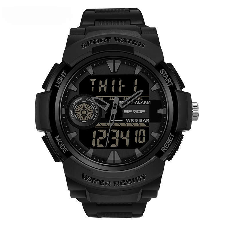 DHwatches Sanda Brand Men's Fashion Korean Casual Simple Sports Multi-Function Electronic Watch