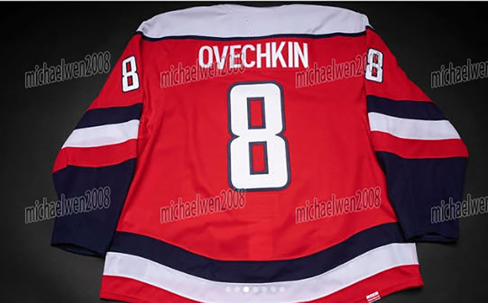 Personalized Custom Alex Ovechkin 2025-26 Red Third Jersey Tom Wilson John Carlson Jakob Chychrun Nicklas Backstrom Strome McMichael Pierre-Luc Dubois