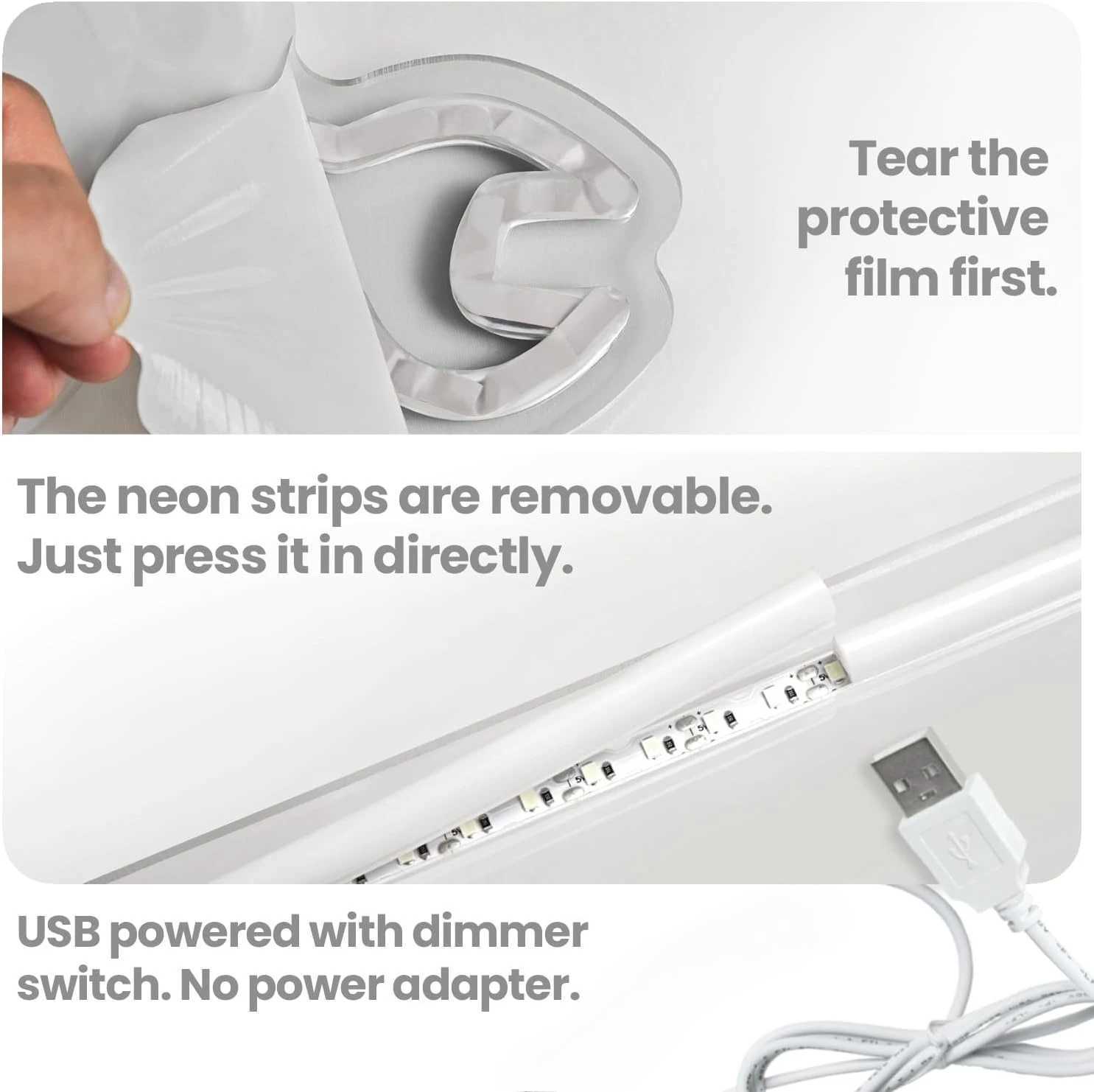 Music Neon Sign Dimmable Neon Lights for Music Bar Club Bedroom Man Cave Beach Party Decor Aesthetics Draw Birthday Gifts Y250916