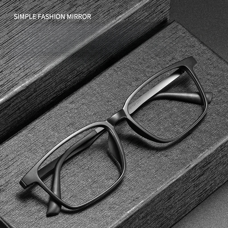 FIRADA Fashion Comfortable Glasses Retro Business Eyewear Square Optical Prescription Eyeglasses Frame For Men A1003250915ww