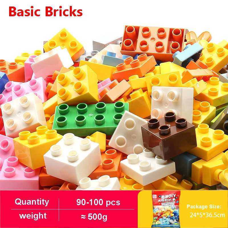 Bulk Big Particle Building Block Accessories Animal House DIY Assembled Bricks Children 36 Years Old Educational Toys And Gifts C250916